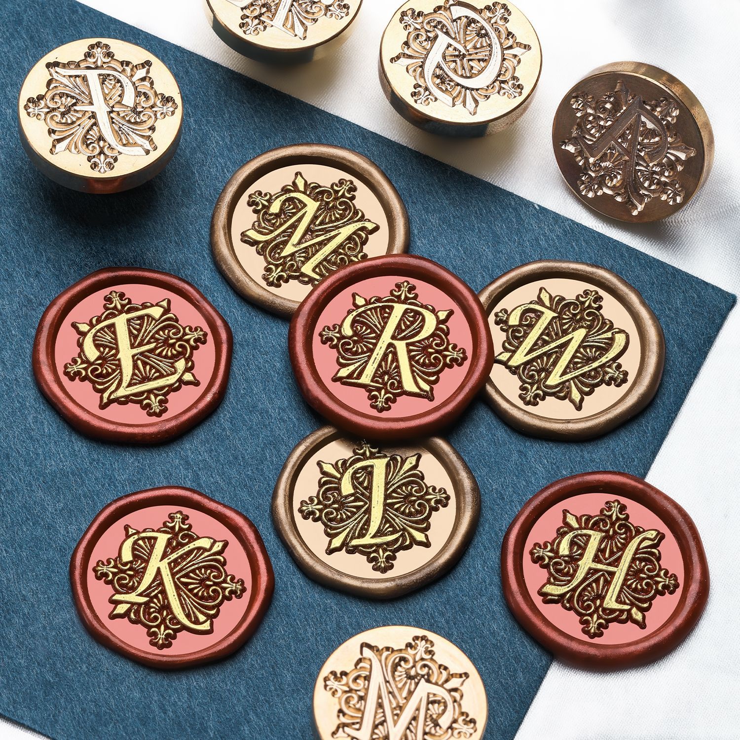 Wax Seal Stamps Head 26 Letter - Wax Seal Letter Kit 评论和价格