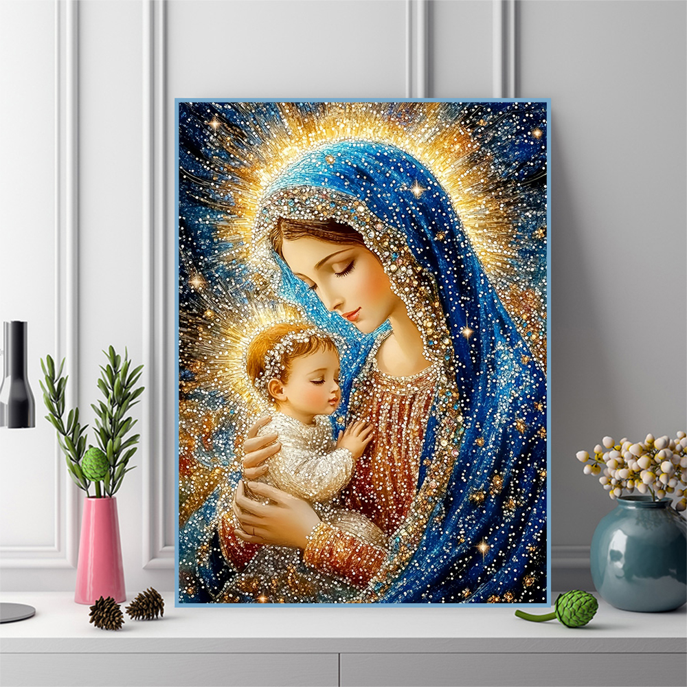 1PC frameless  Diamond Embroid - Photo Mosaic Print 评论和价格