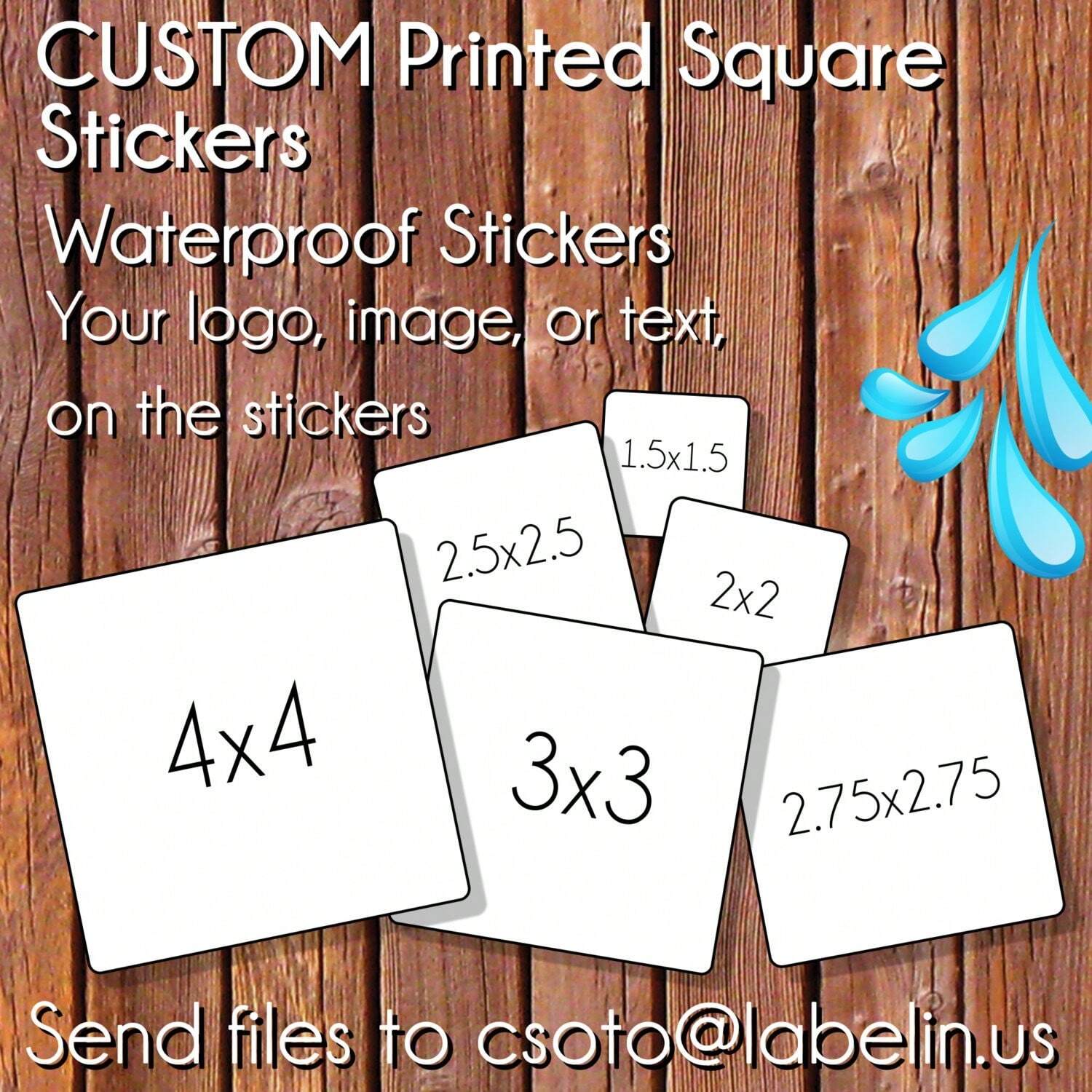 Custom stickers 4-8 cm persona - Personalised Candle Label 评论和价格