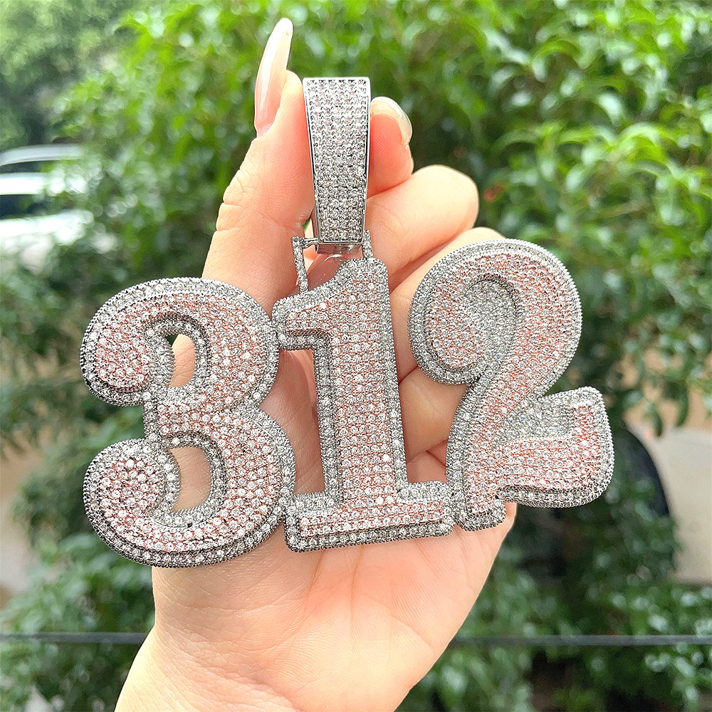 BIG Customized Name Letters Ic - Name Necklace Custom 评论和价格