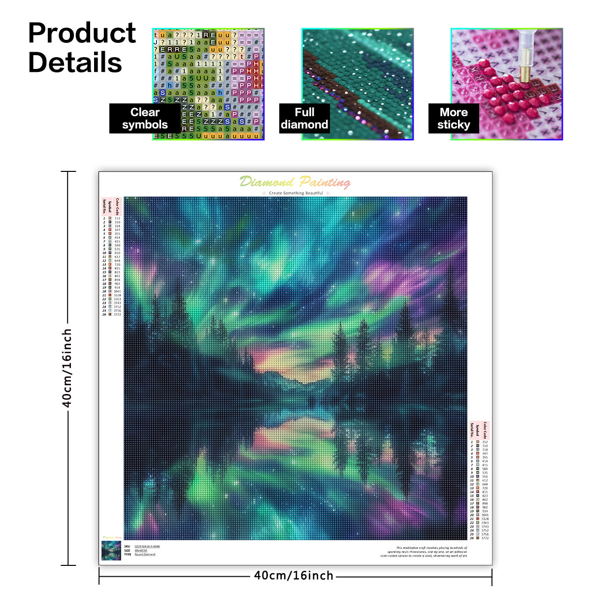 Frameless, DIY Diamond Paintin - Photo Mosaic Print 评论和价格