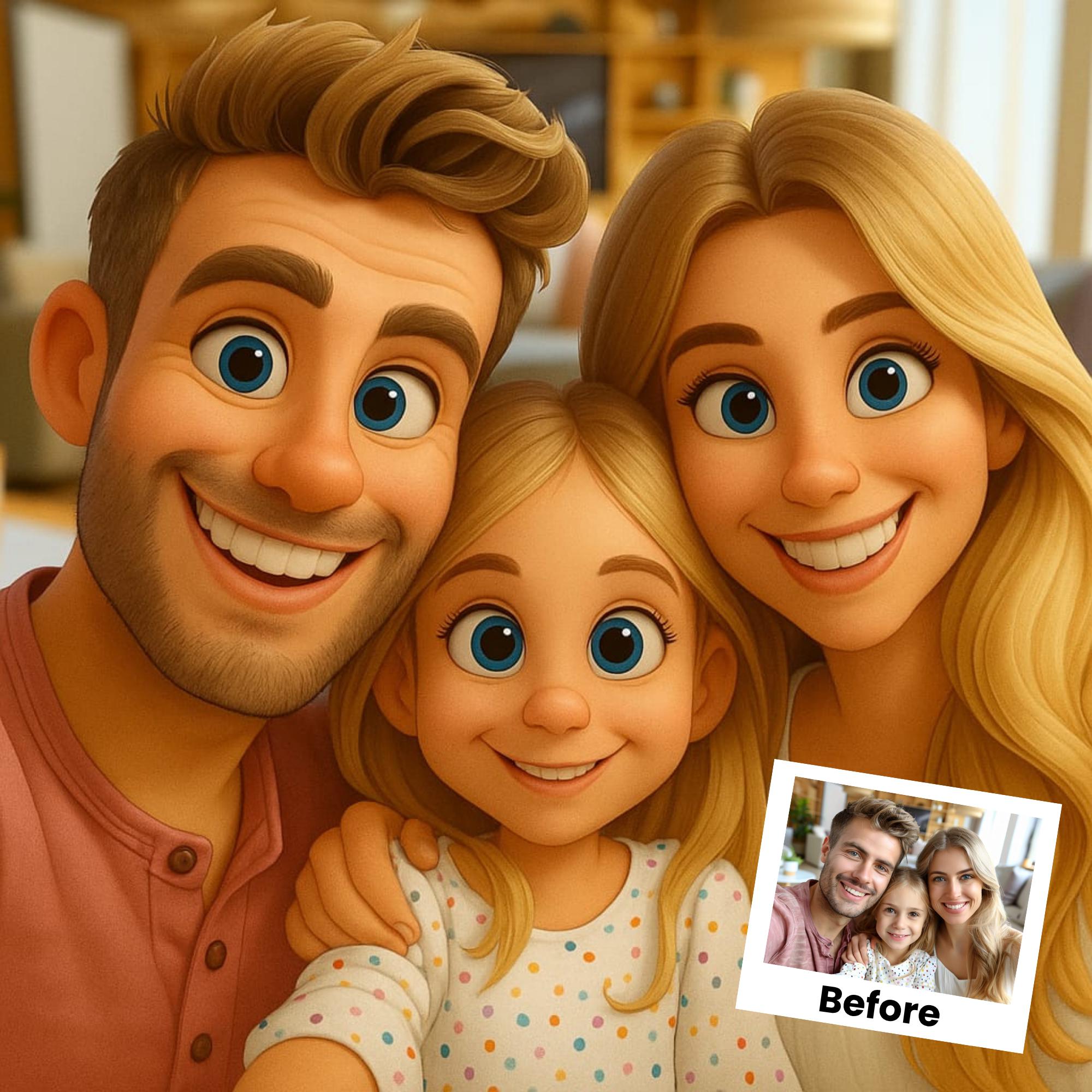 Custom Cartoon style portrait  - Pet Portrait Custom 评论和价格