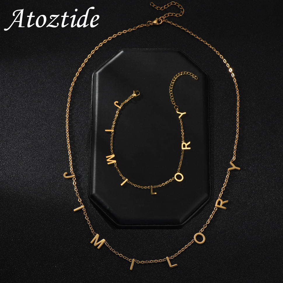 Atoztide Personalized Custom N - Personalized Name Box 评论和价格