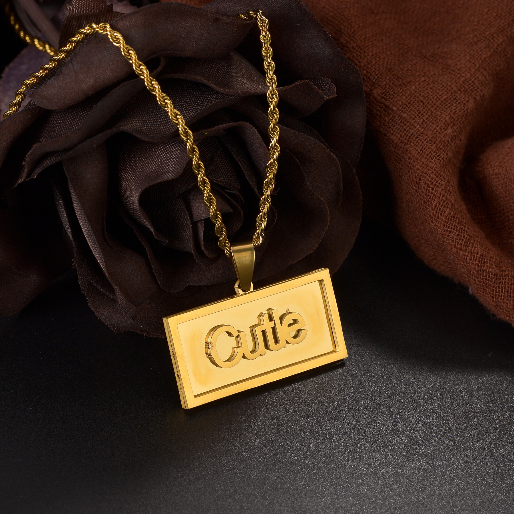 Custom Name Hip Hop Necklace f - Name Necklace Custom 评论和价格
