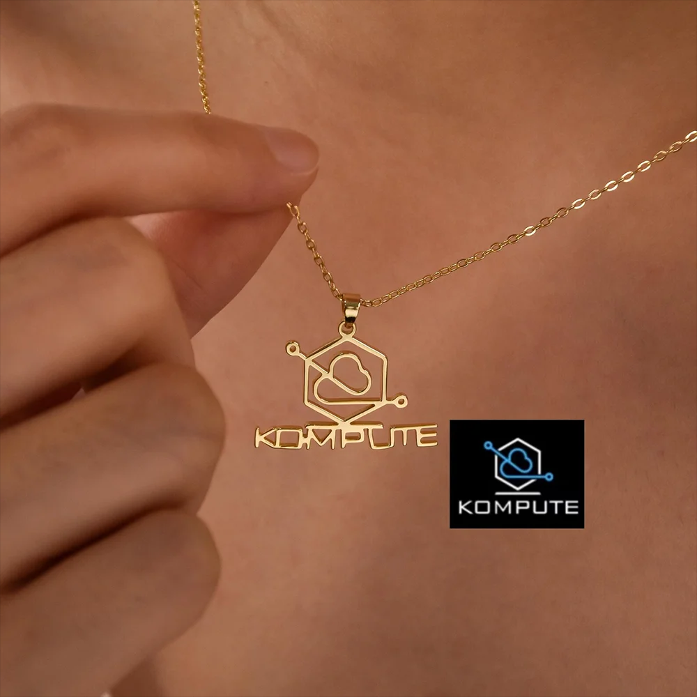 Custom Company Logo Necklace P - Name Necklace Custom 评论和价格