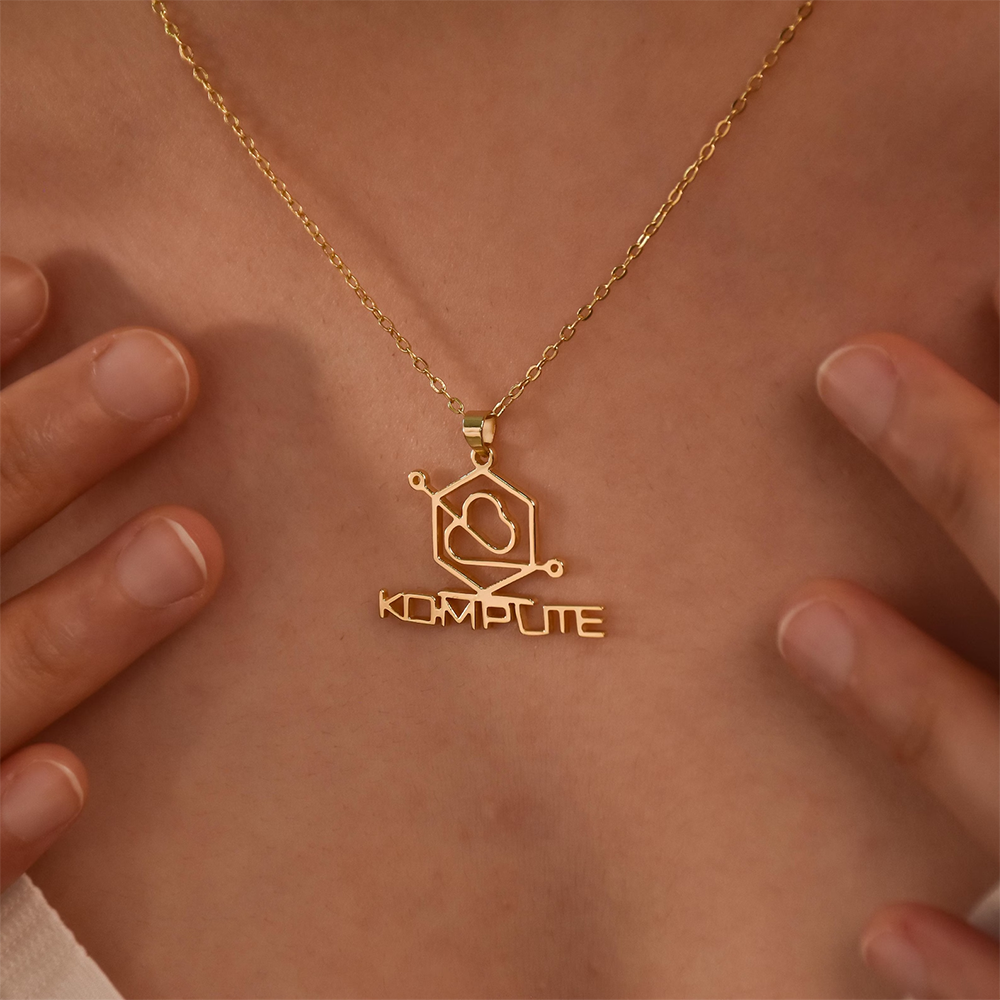 Custom Company Logo Necklace P - Name Necklace Custom 评论和价格