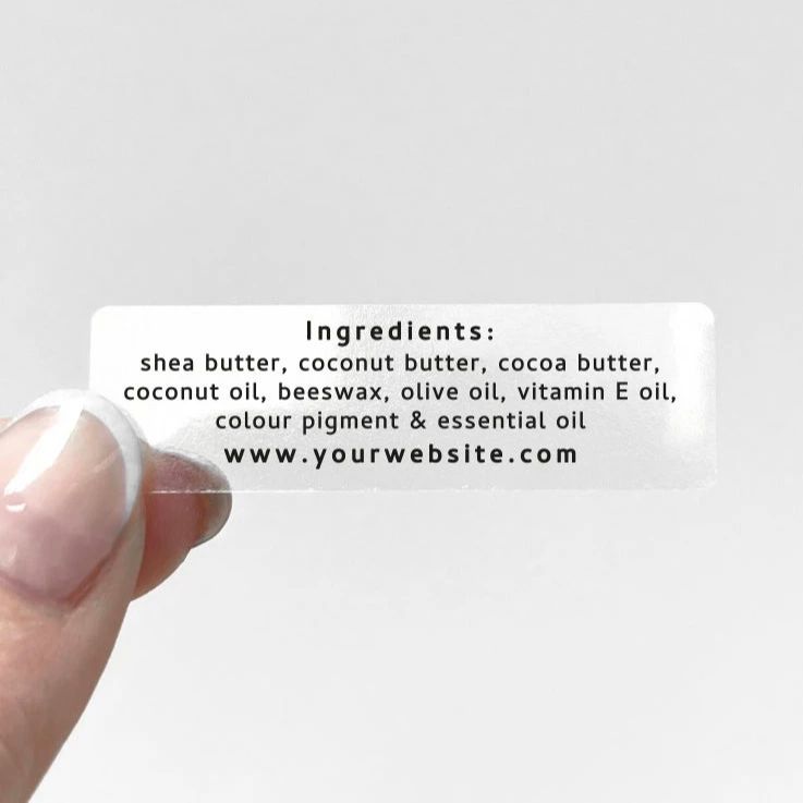 Custom Transparent Sticker Per - Personalised Candle Label 评论和价格