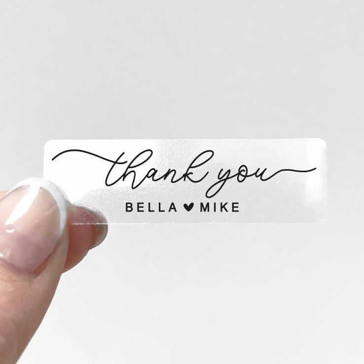 Custom Transparent Sticker Per - Personalised Candle Label 评论和价格