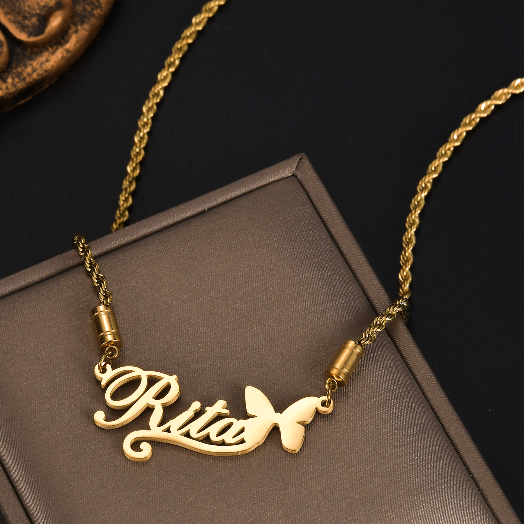 Atoztide Personalized Custom N - Birth Flower Necklace 评论和价格
