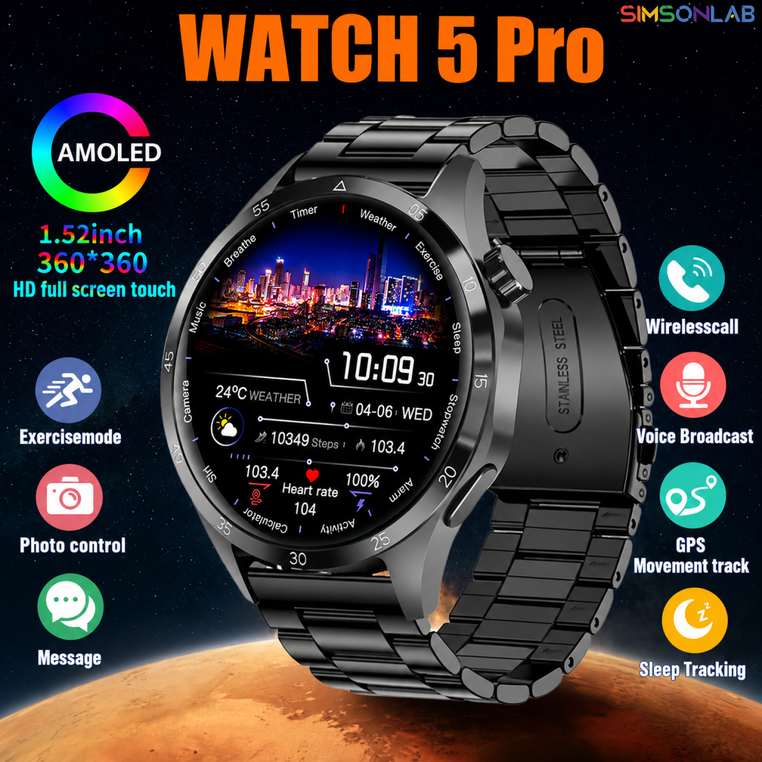 2026 Watch 5 Pro GPS Track Com - Custom Photo Book 评论和价格