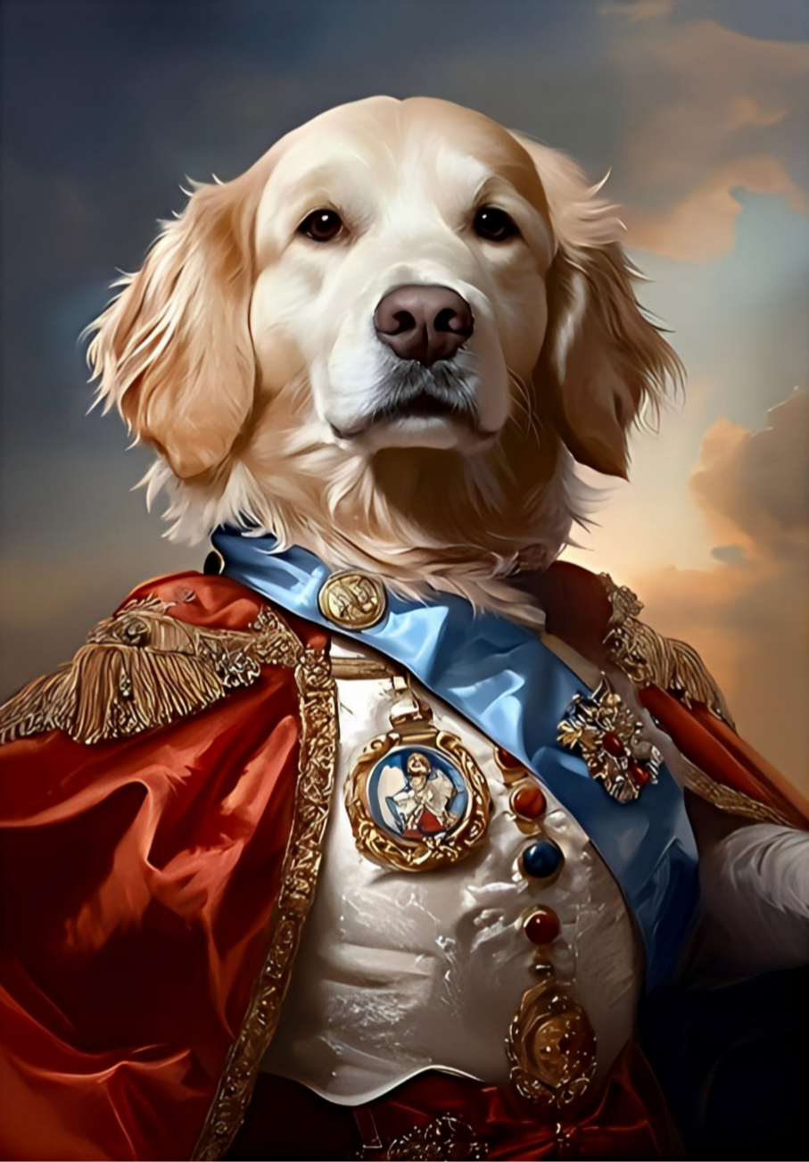 1PC 2D Flat Metal Tin Sign Cus - Pet Portrait Custom 评论和价格