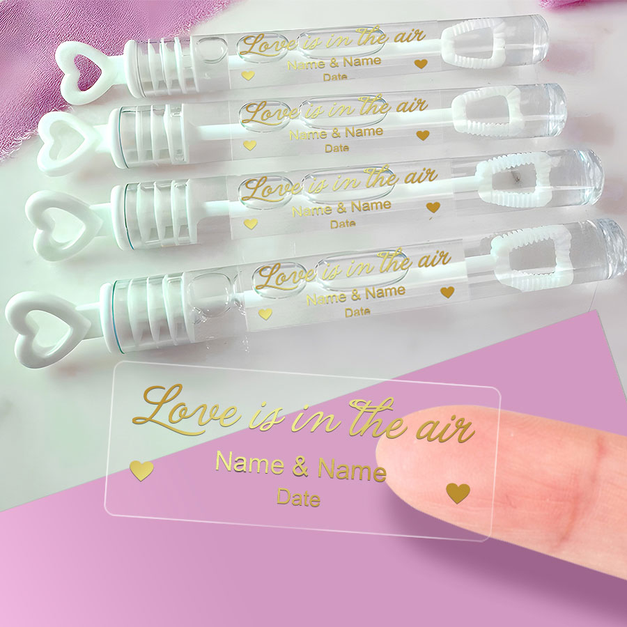 ‌Personalized Gold Foil Waterp - Personalised Candle Label 评论和价格