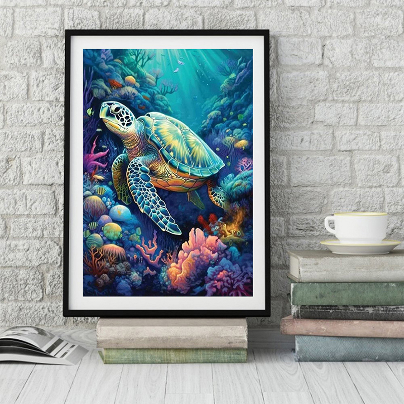 1PC frameless  Full Square Rou - Photo Mosaic Print 评论和价格