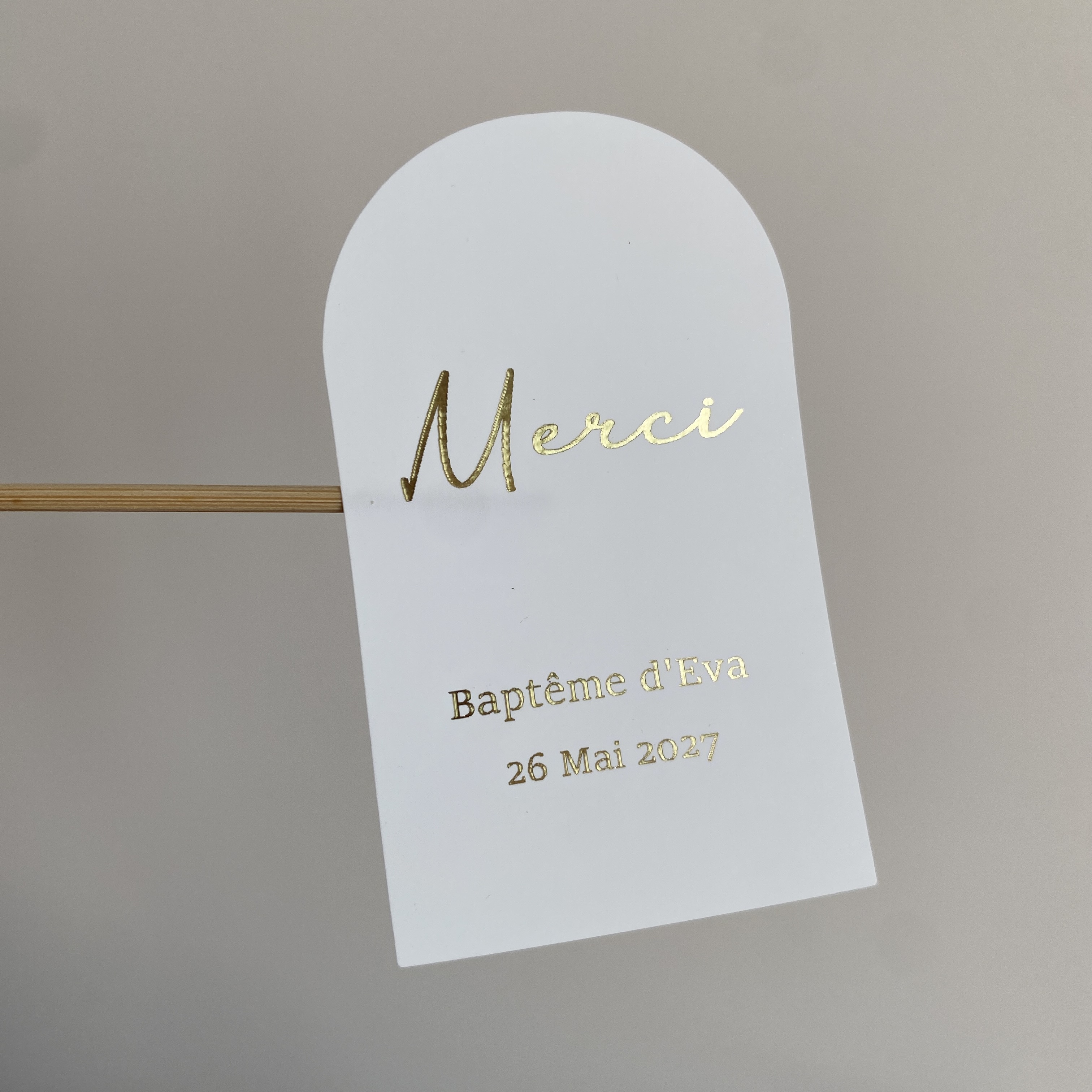 Custom Baptism Candle Merci Th - Personalised Candle Label 评论和价格