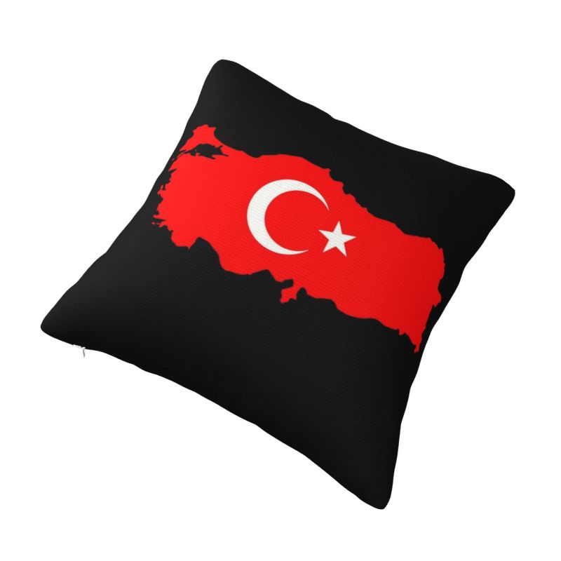 Custom Turkey Flag Map Pillow  - Custom Star Map 评论和价格