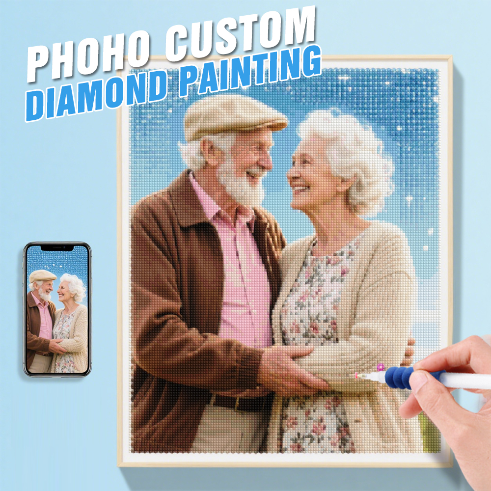 HUACAN 5d Diy Diamond Mosaic C - Photo Mosaic Print 评论和价格