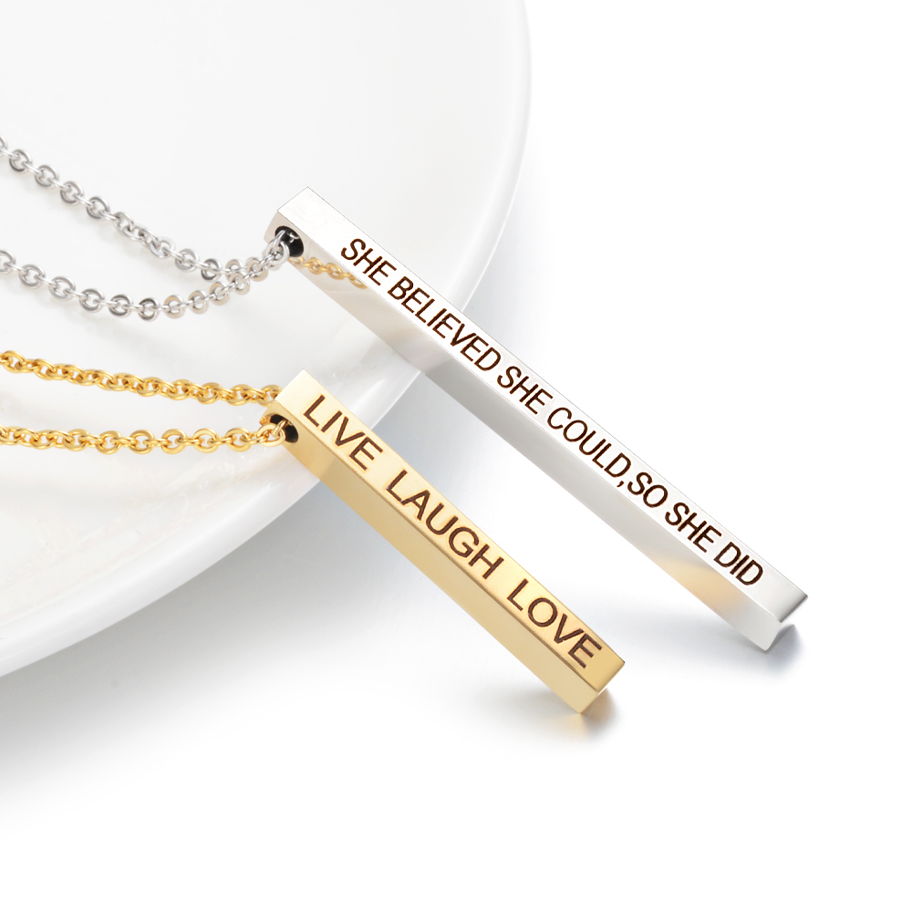 Customized Personalized French - Name Necklace Custom 评论和价格