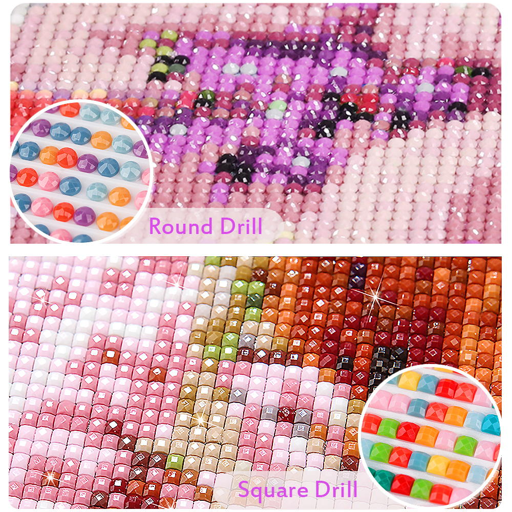 5D Diamond Painting Food Poste - Photo Mosaic Print 评论和价格