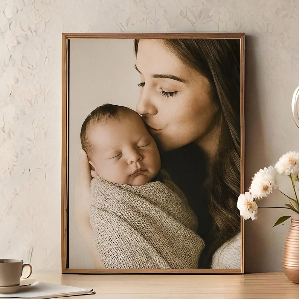 Custom Print Canvas Painting F - Pet Portrait Custom 评论和价格