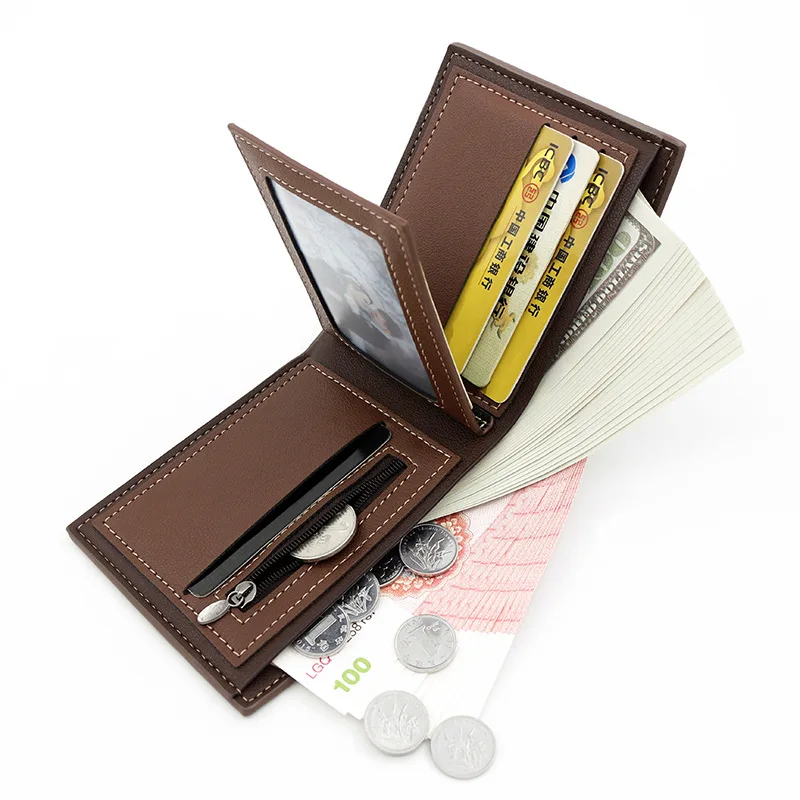 Slim Card Holder Male Purses C - Personalized Name Box 评论和价格