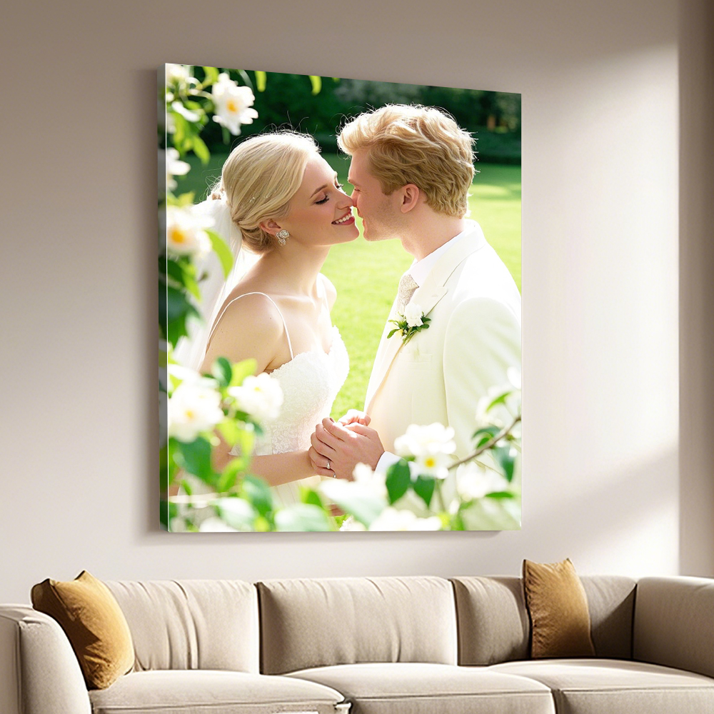 1 Pc Custom Photos with DIY Wo - Engraved Wood Frame 评论和价格