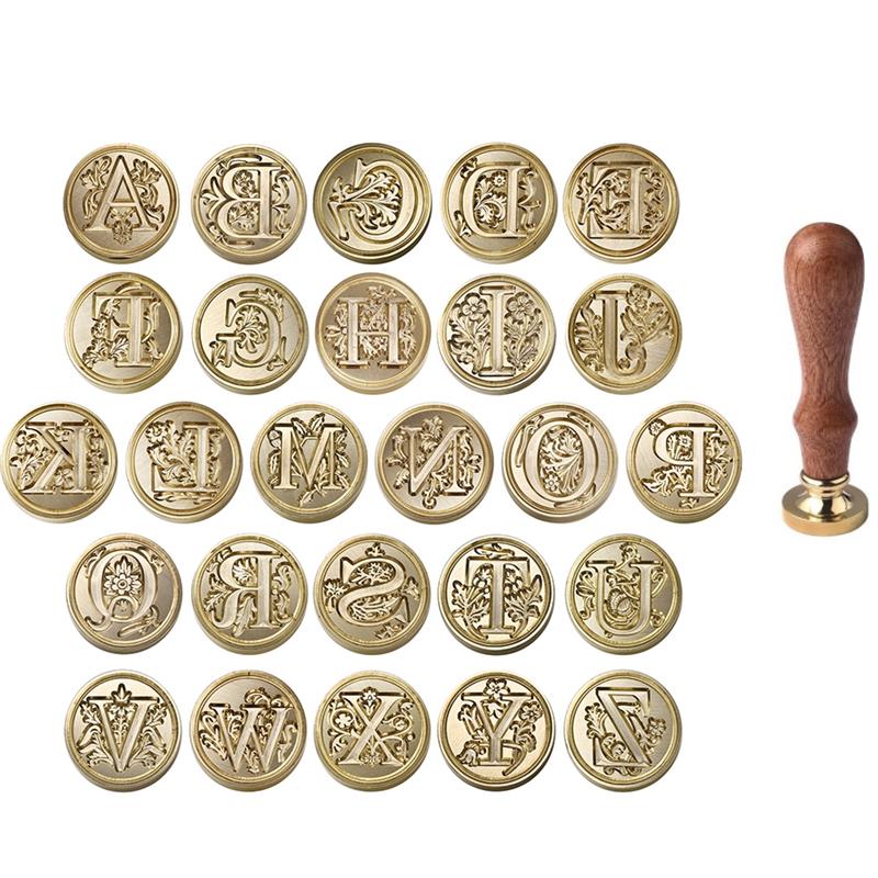 Retro Sealing Wax Stamp Head 2 - Wax Seal Letter Kit 评论和价格